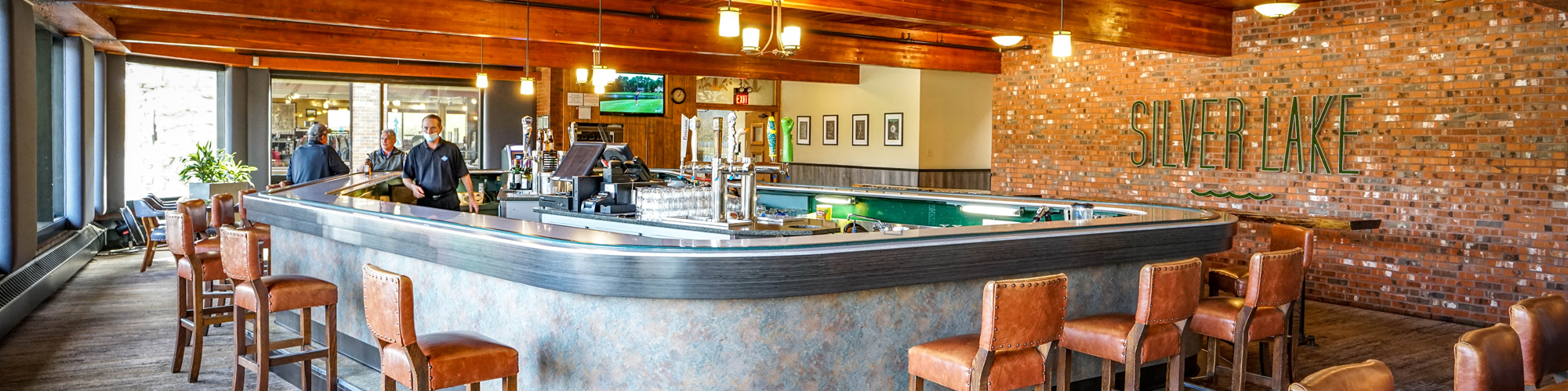 View of the Silver Lake bar.
